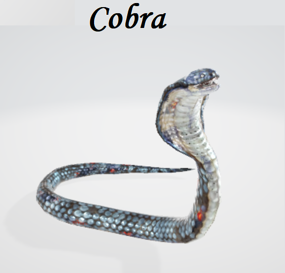 3D Animated Cobra Free 2