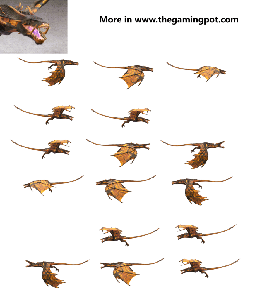 Saber tusk dragon sprites