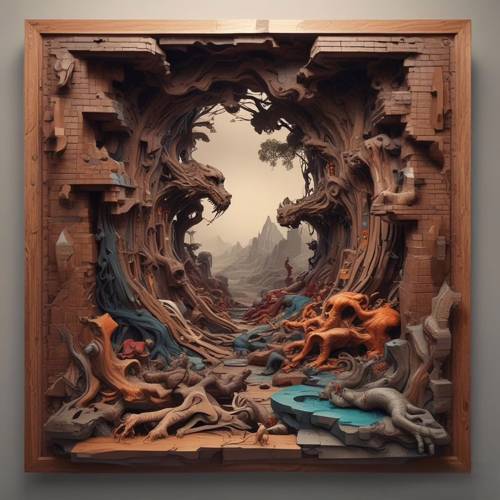 3d Art On The Wall 111