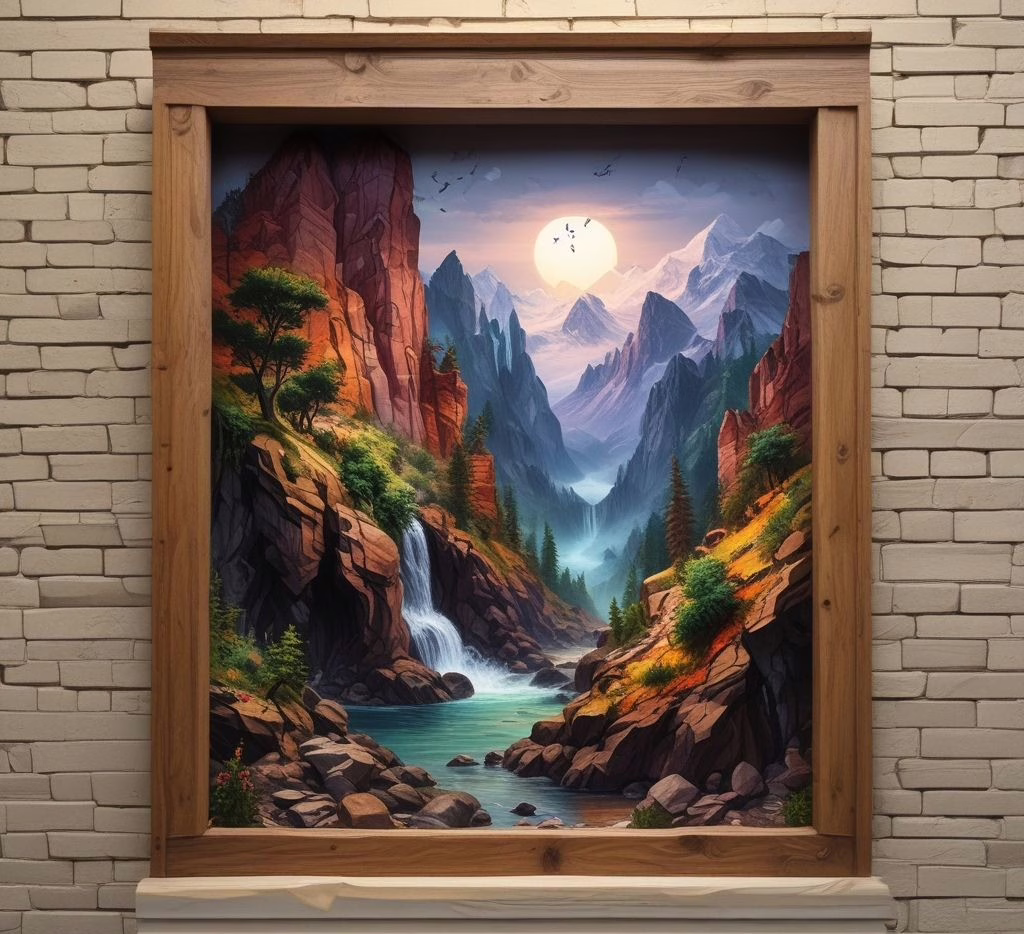 3d Art On The Wall 116
