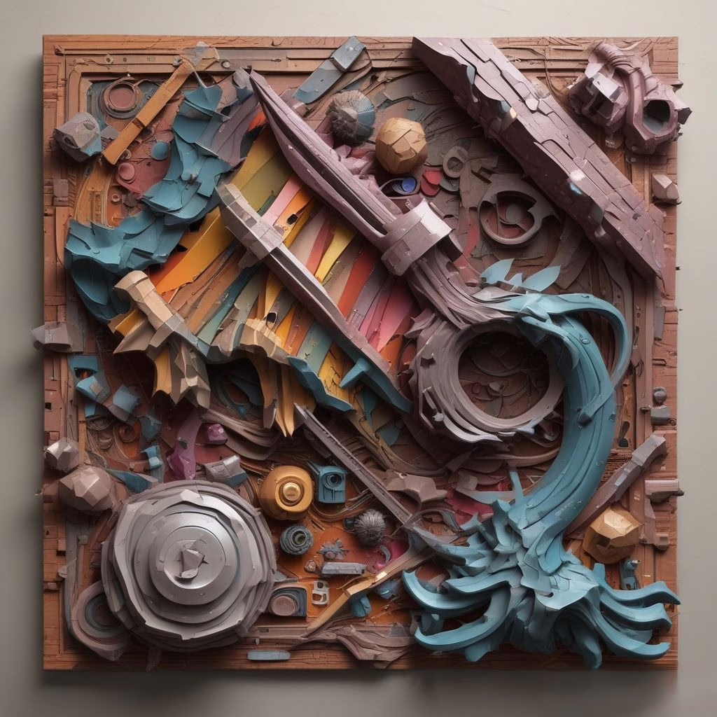 3d Art On The Wall 12
