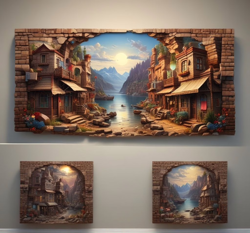3d Art On The Wall 126