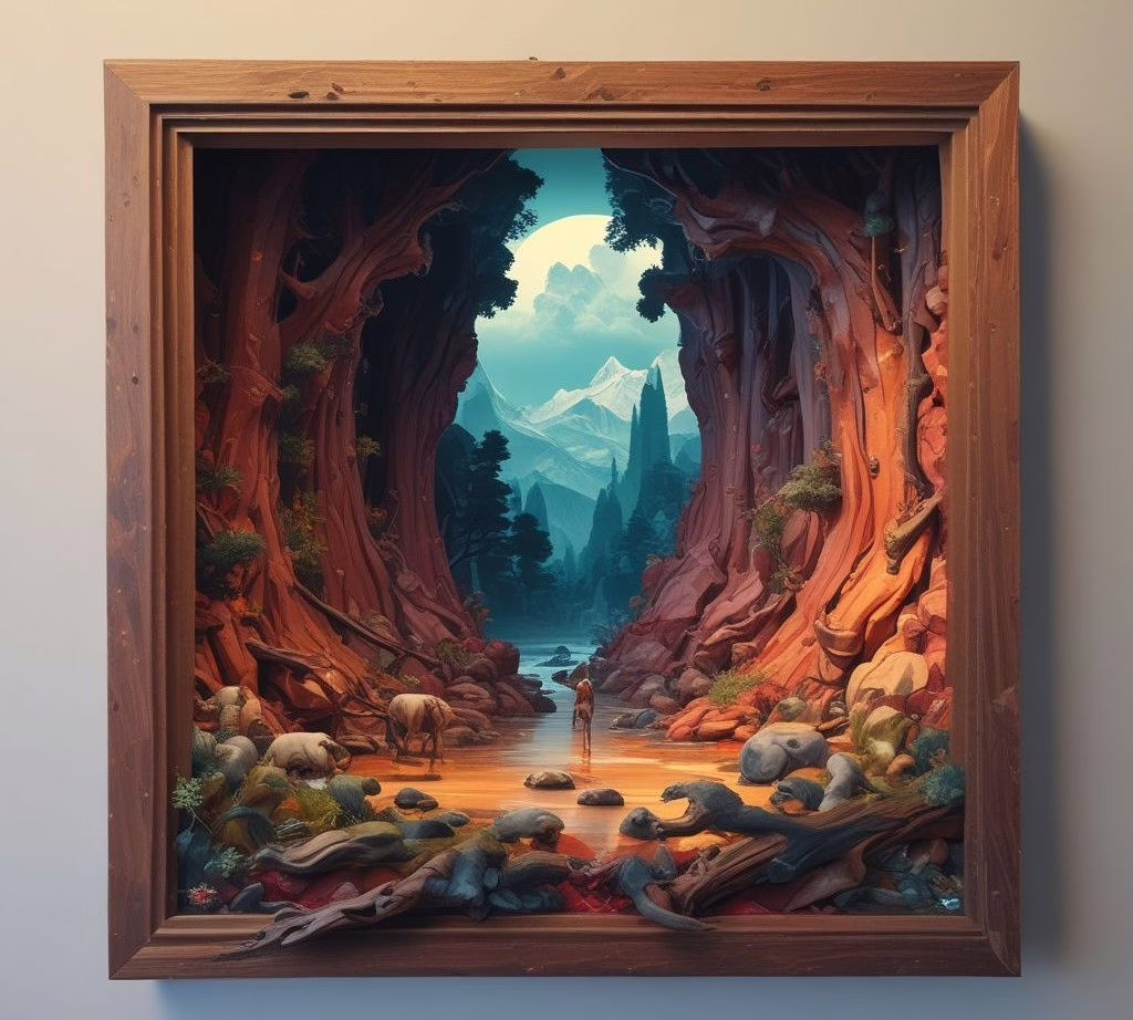 3d Art On The Wall 130