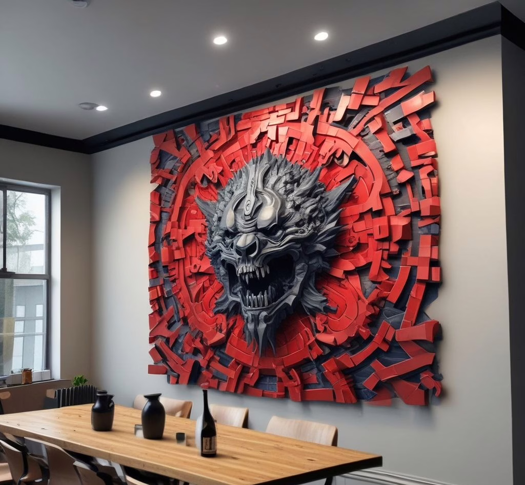3d Art On The Wall 131