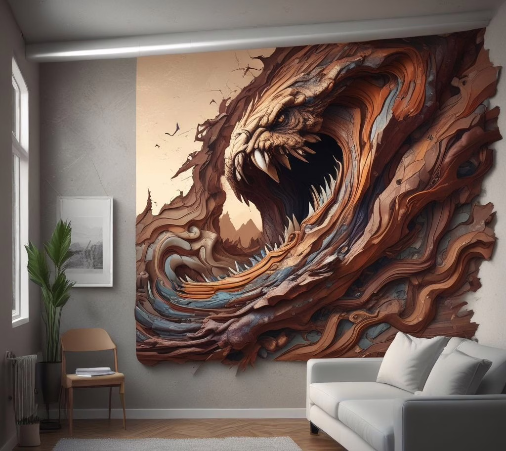 3d Art On The Wall 133