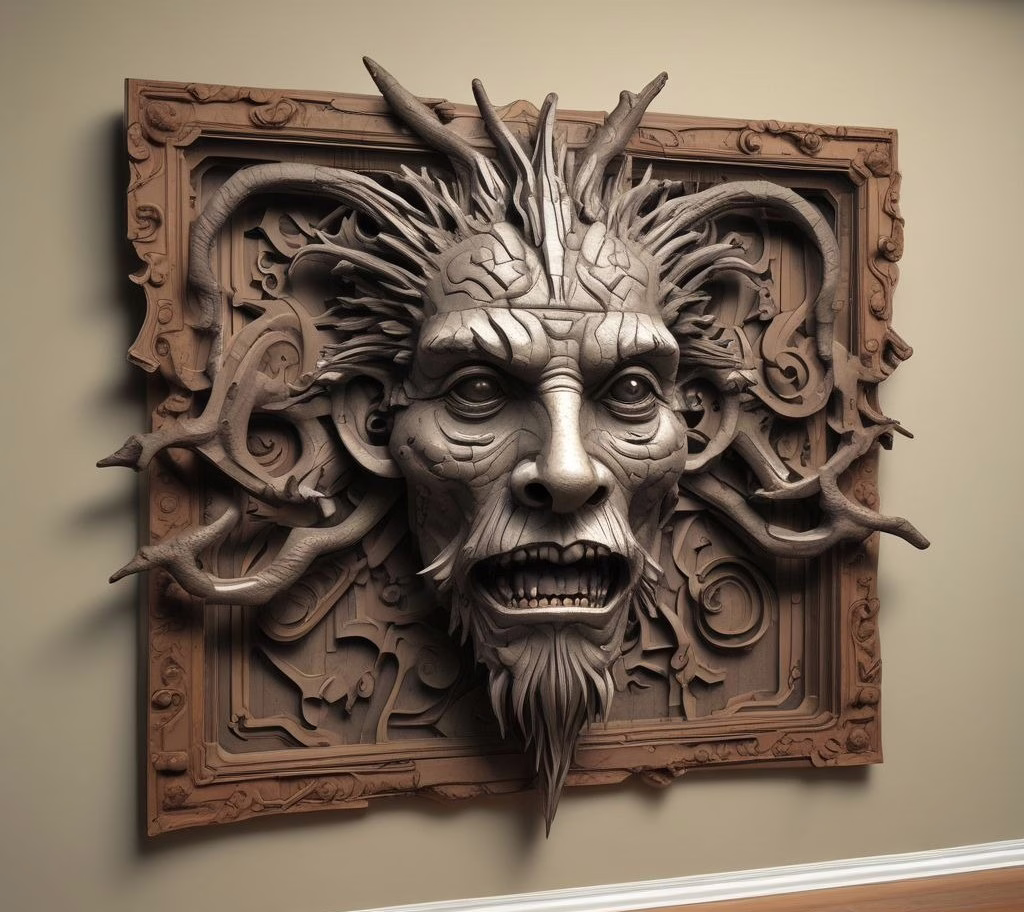 3d Art On The Wall 140