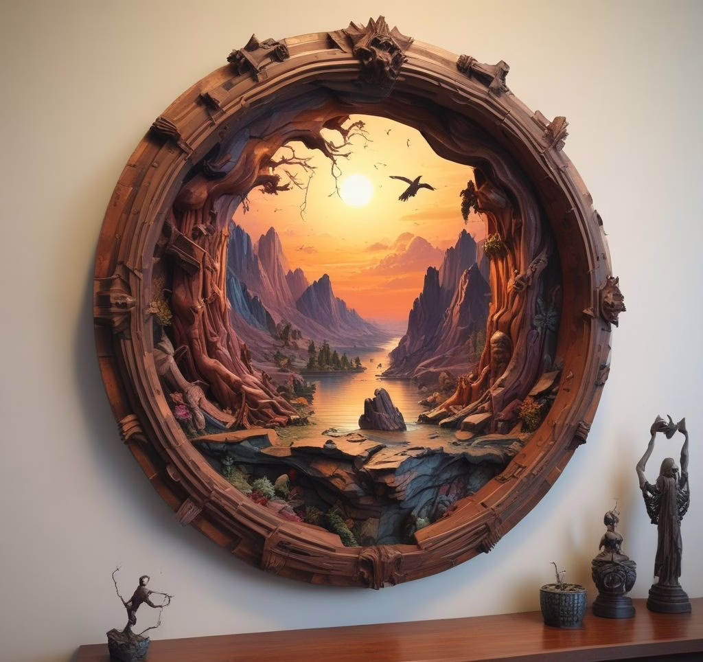 3d Art On The Wall 159