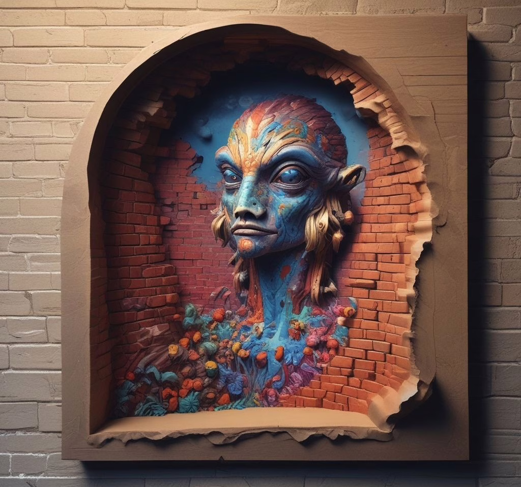 3d Art On The Wall 16