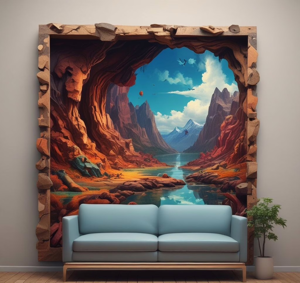 3d Art On The Wall 160