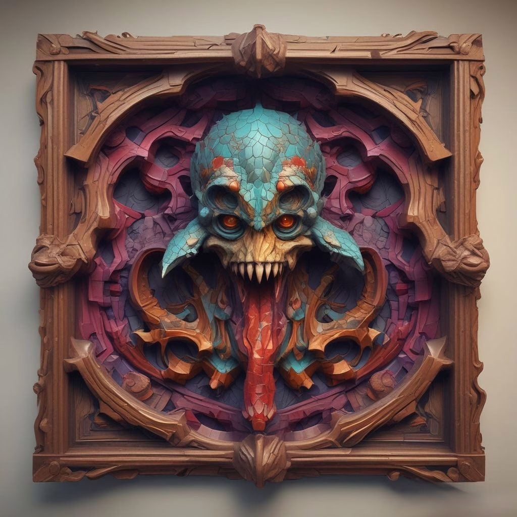 3d Art On The Wall 176