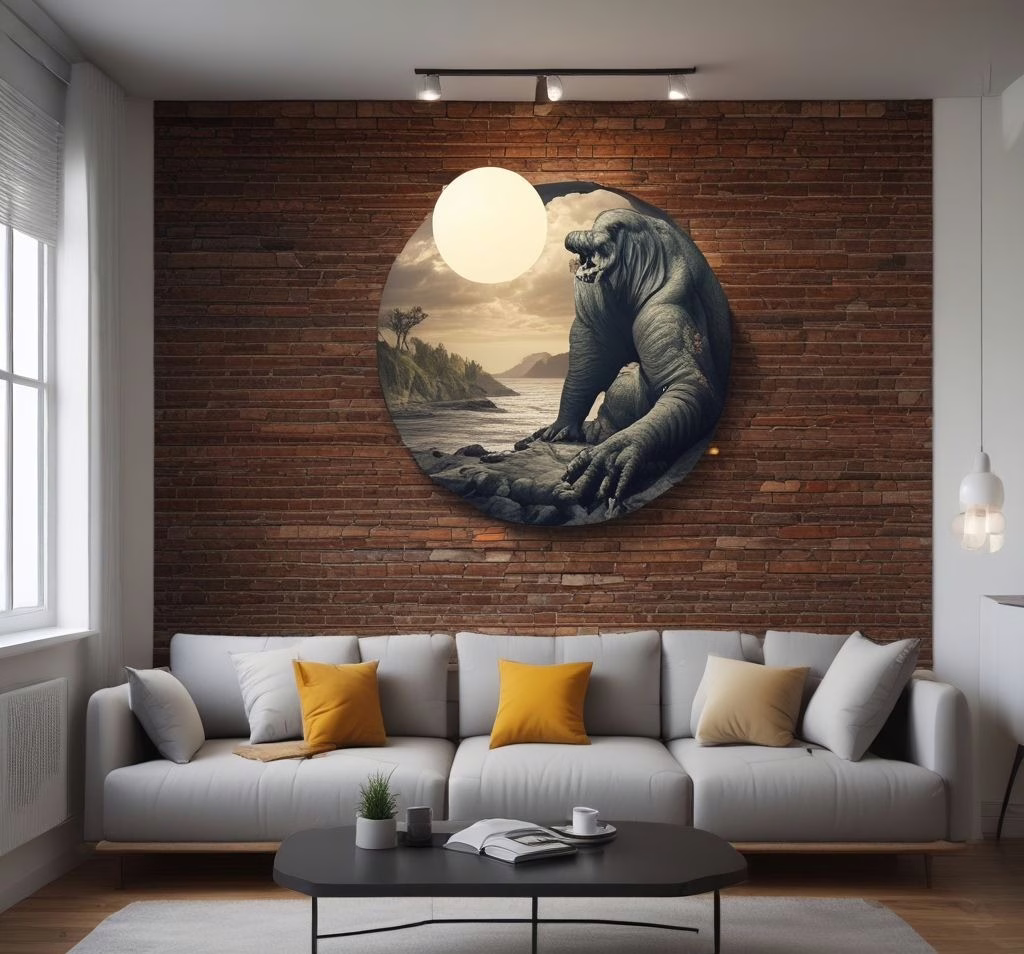 3d Art On The Wall 180