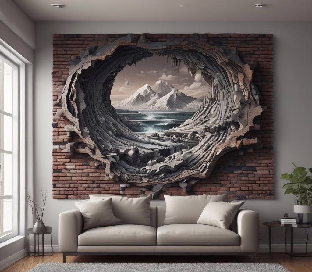3d Art On The Wall 185