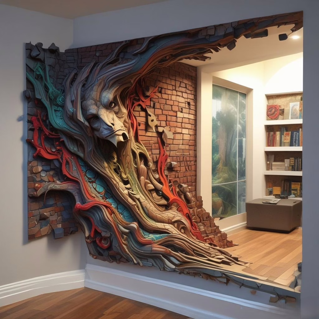3d Art On The Wall 194