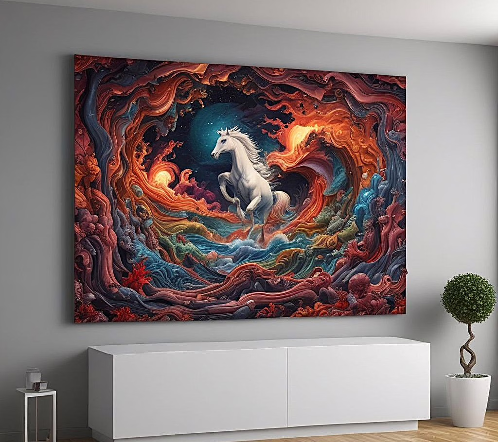 3d Art On The Wall 217