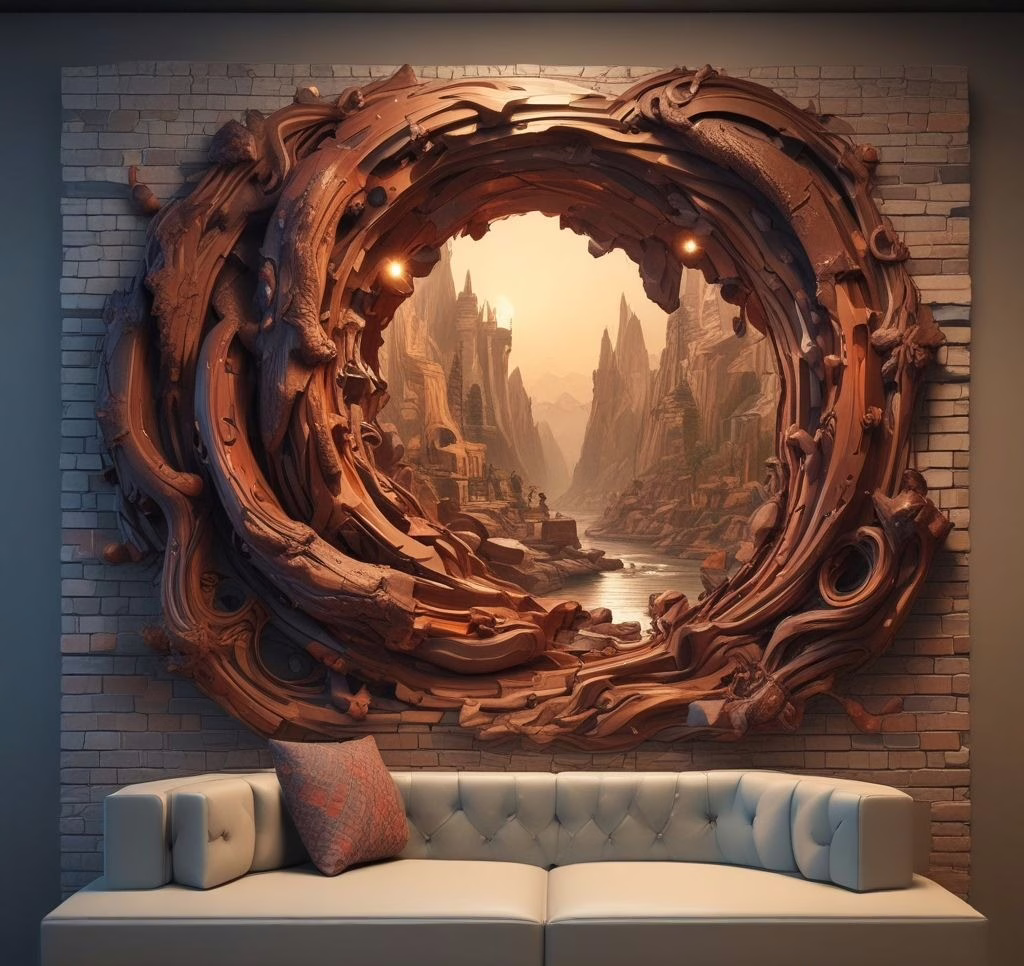 3d Art On The Wall 22