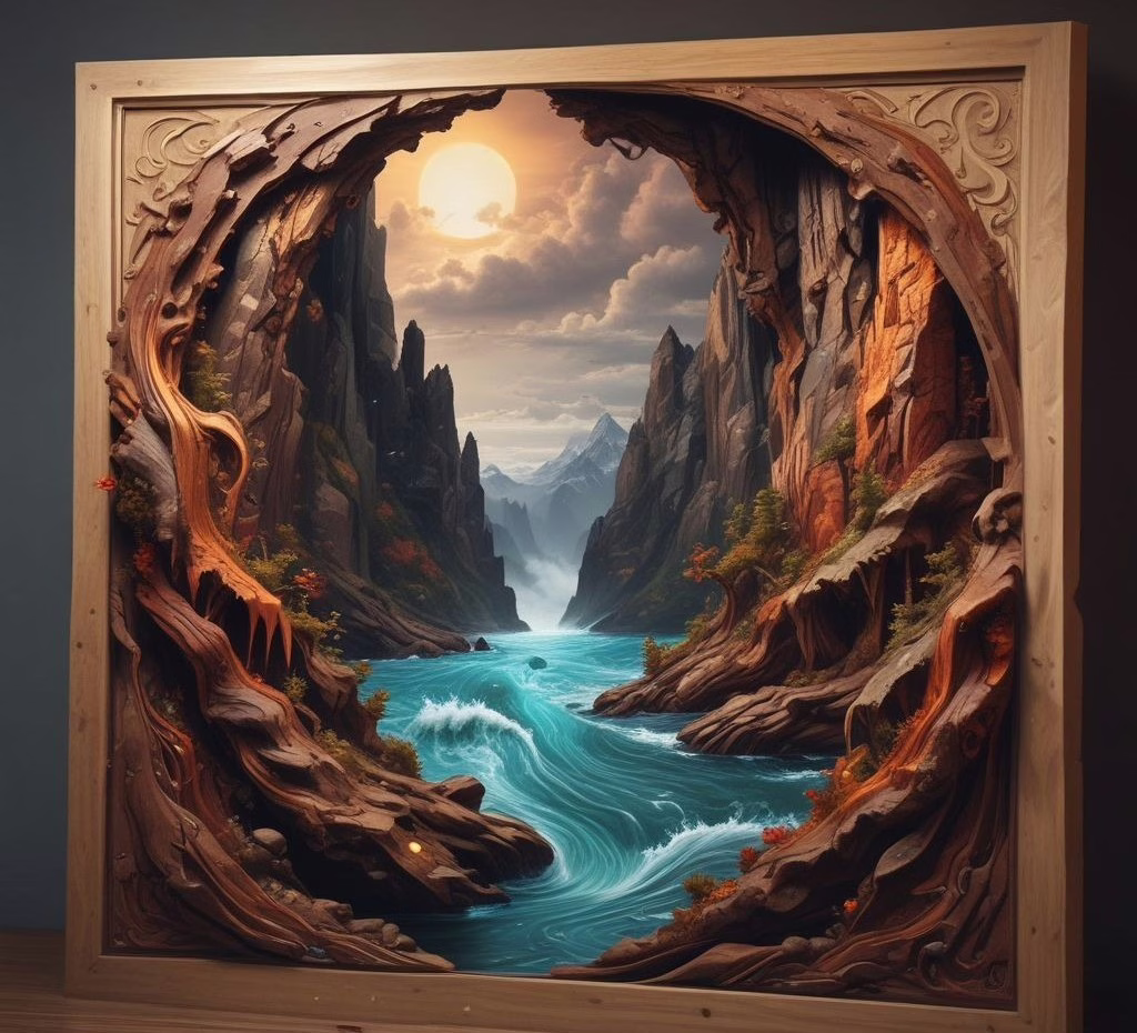 3d Art On The Wall 225