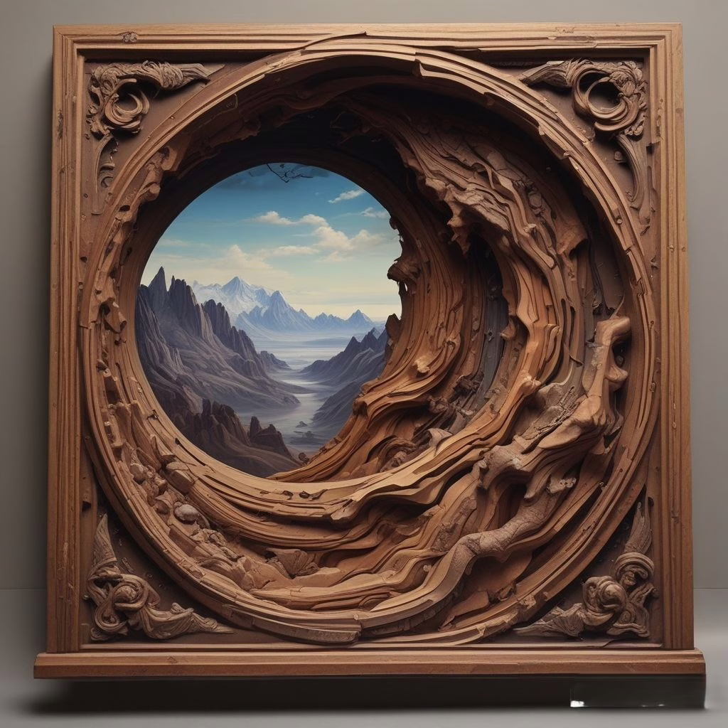 3d Art On The Wall 229
