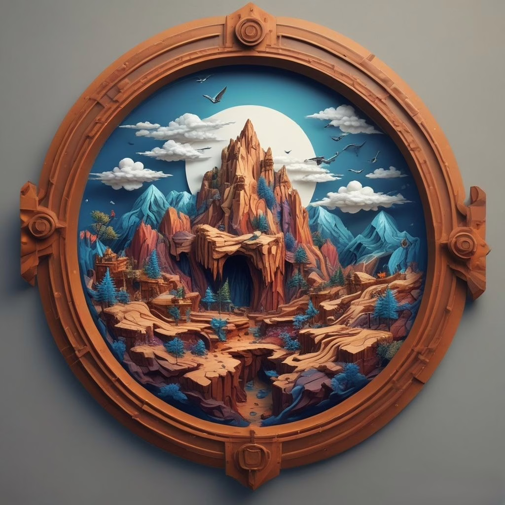 3d Art On The Wall 23