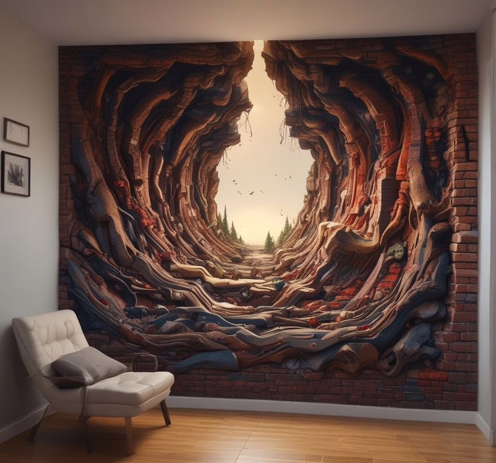 3d Art On The Wall 231