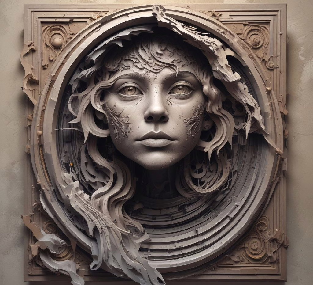 3d Art On The Wall 232
