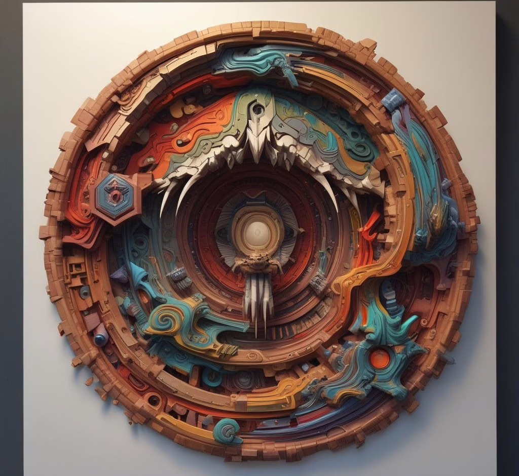 3d Art On The Wall 242