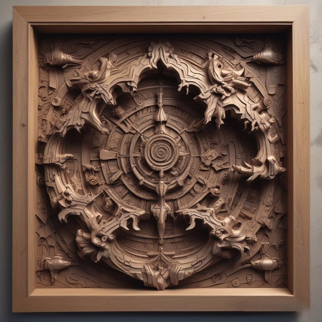 3d Art On The Wall 253