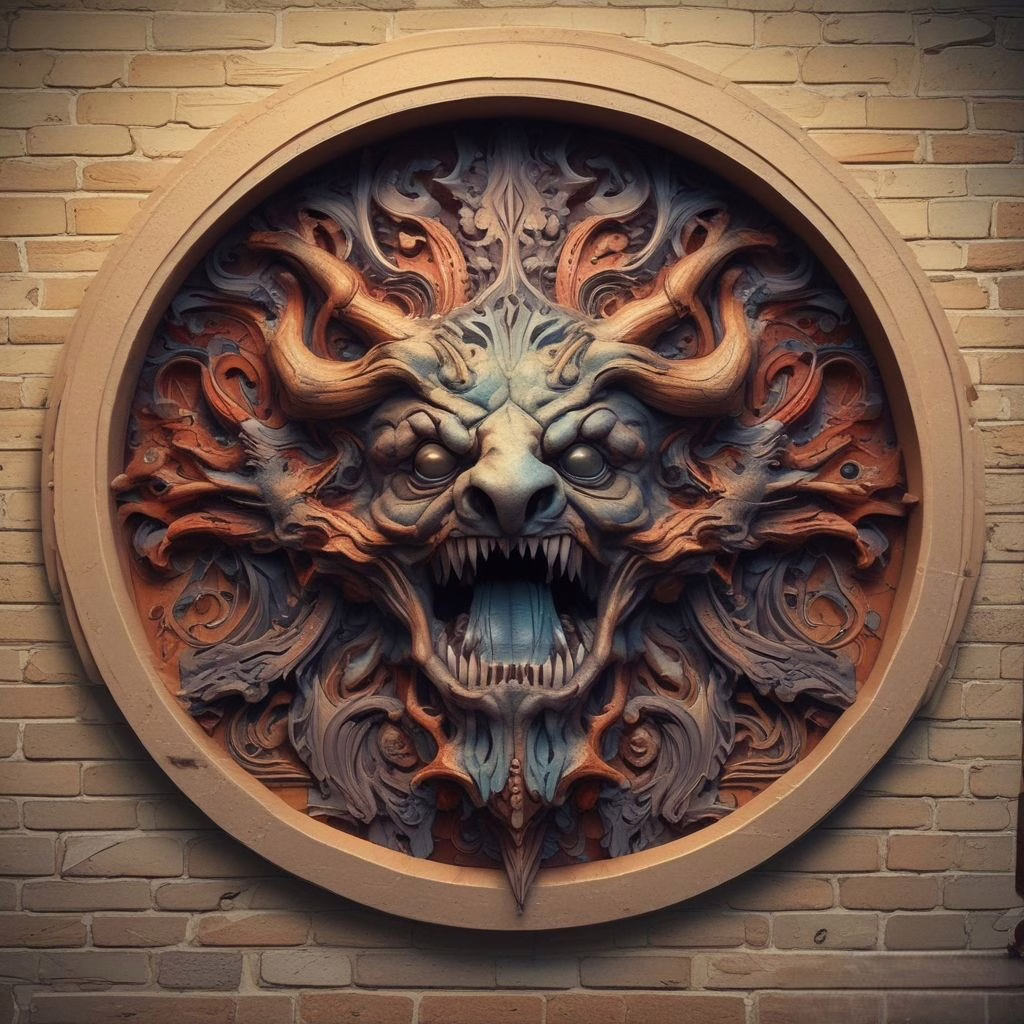 3d Art On The Wall 254