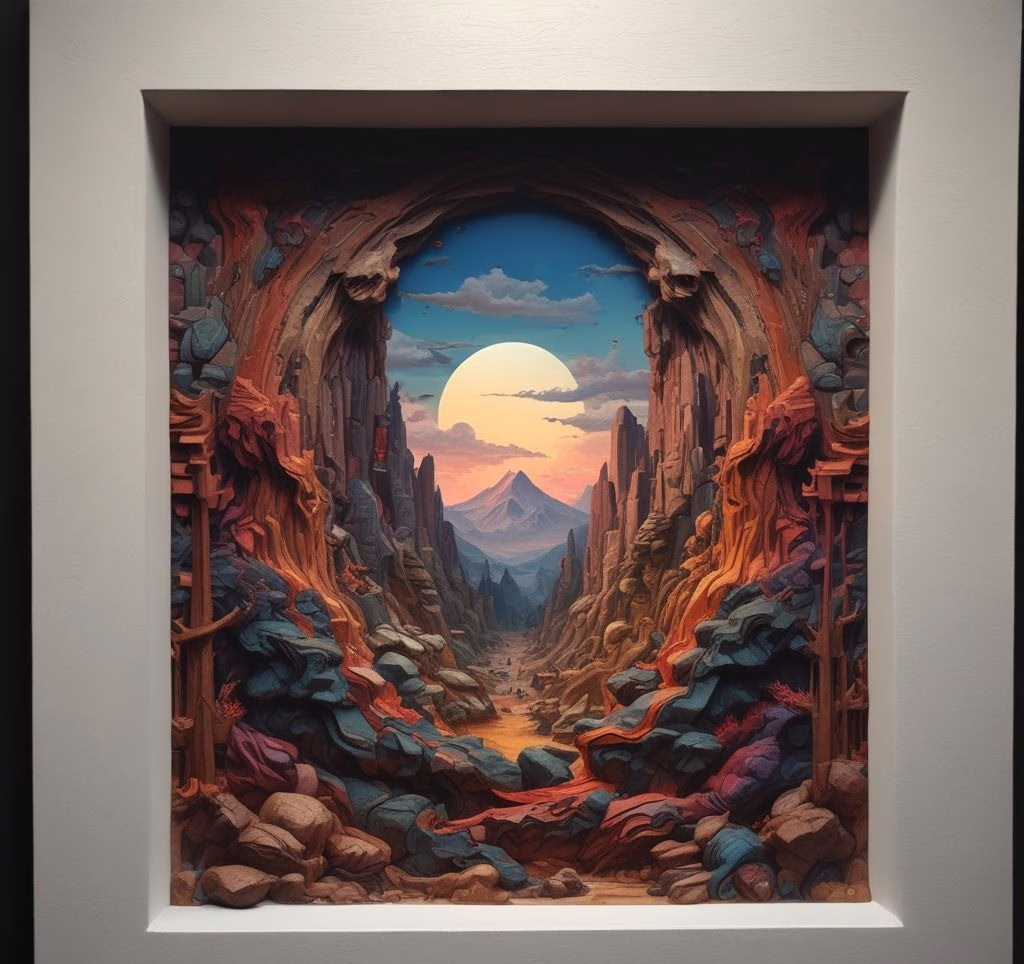 3d Art On The Wall 26