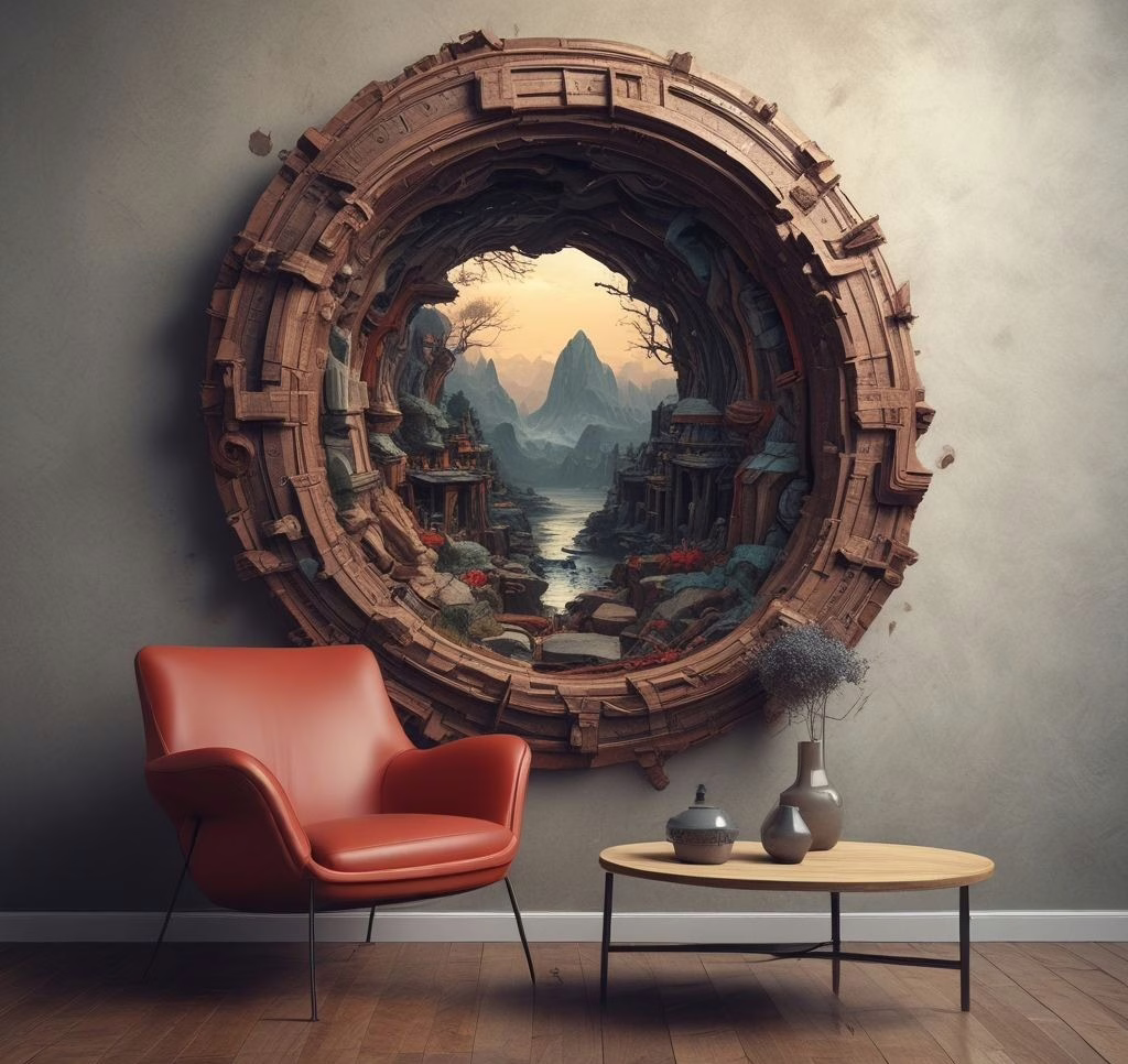 3d Art On The Wall 260