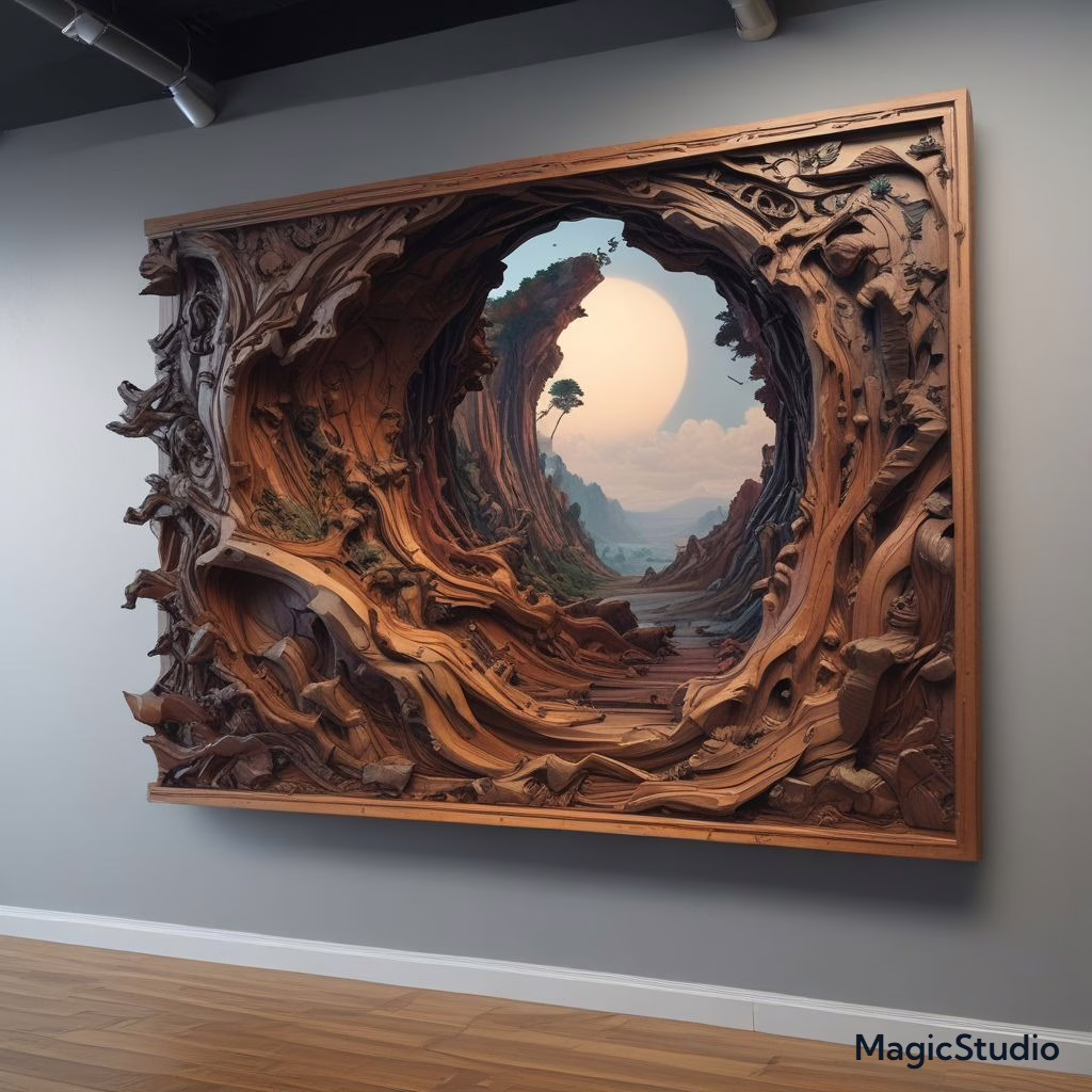 3d Art On The Wall 262