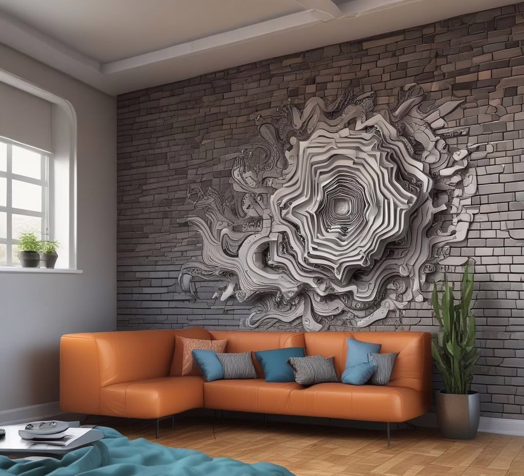 3d Art On The Wall 264