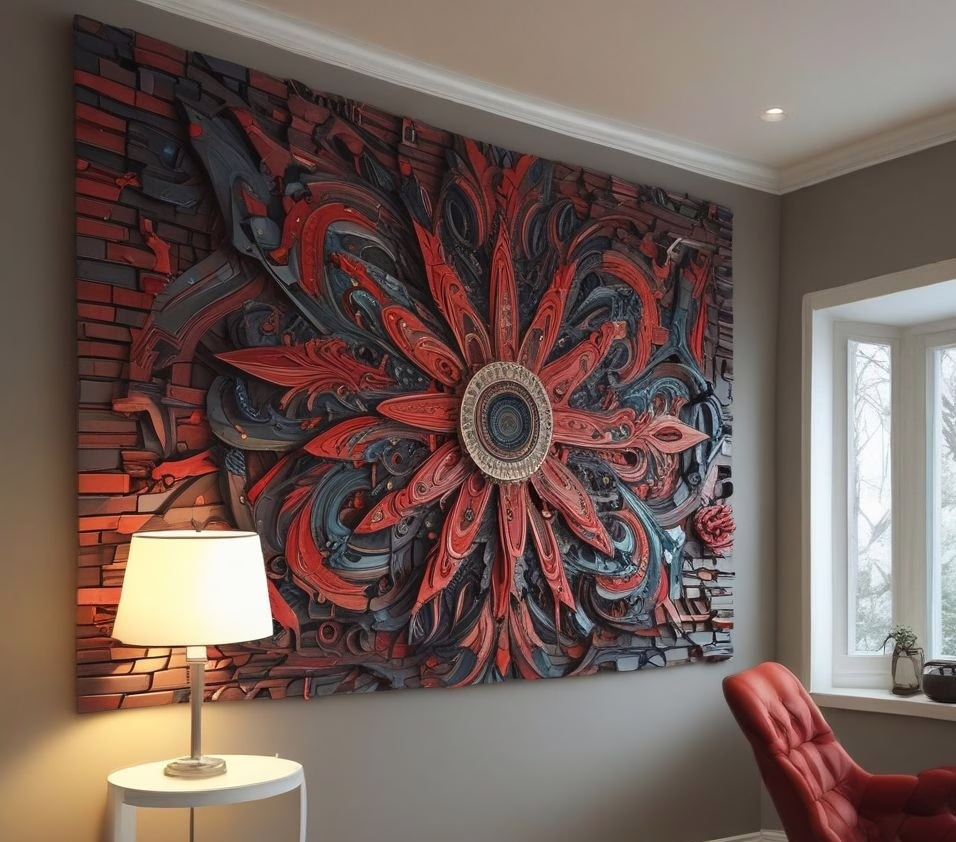 3d Art On The Wall 265