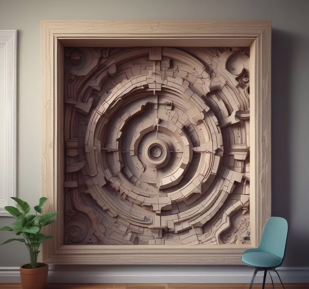 3d Art On The Wall 267