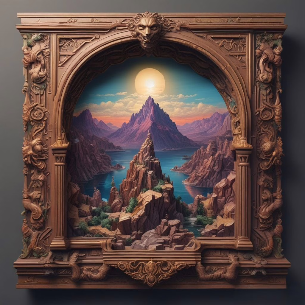 3d Art On The Wall 27