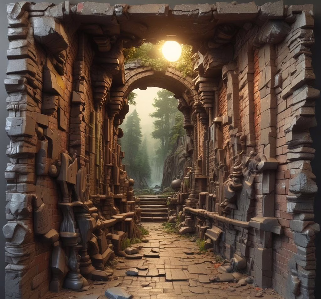3d Art On The Wall 287