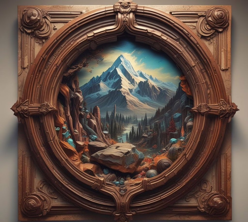 3d Art On The Wall 296