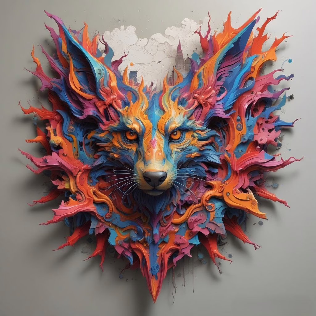 3d Art On The Wall 297