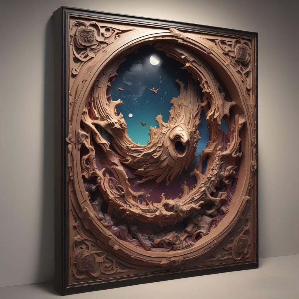 3d Art On The Wall 34