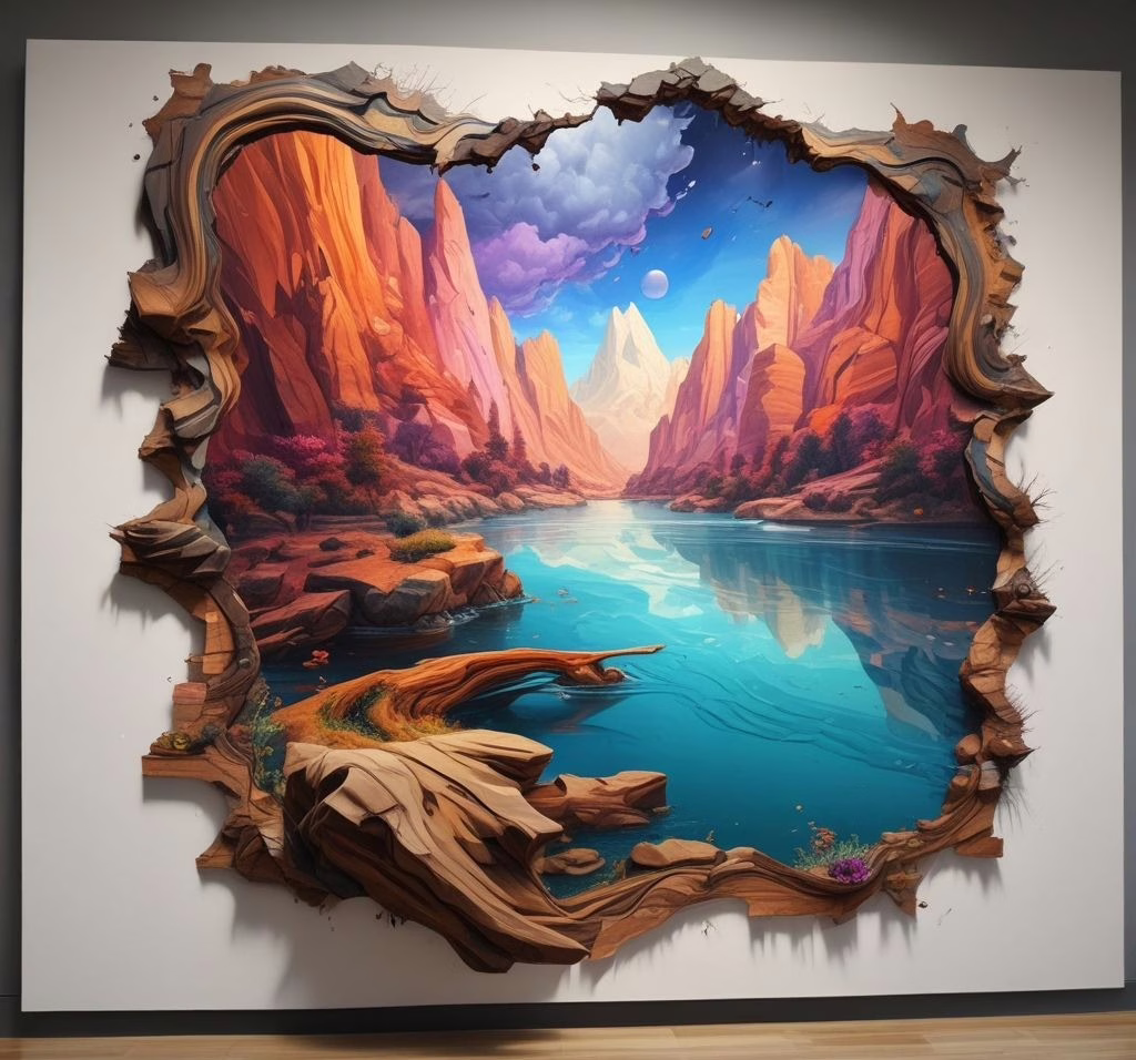 3d Art On The Wall 39
