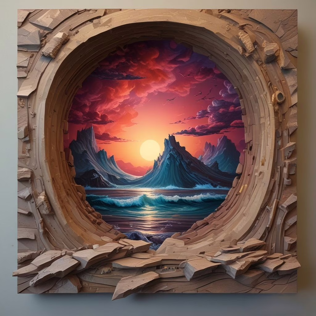 3d Art On The Wall 44
