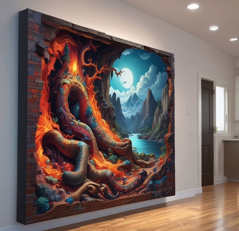 3d Art On The Wall 46