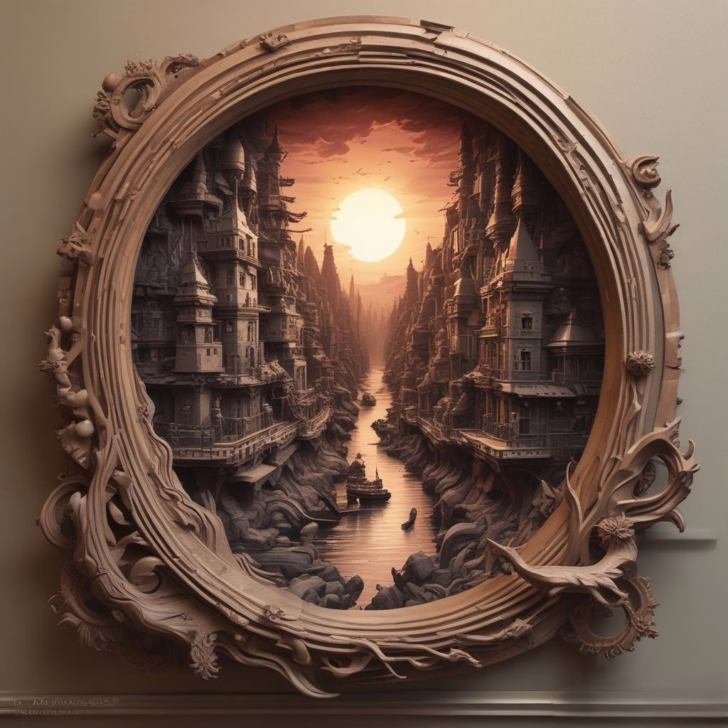 3d Art On The Wall 65