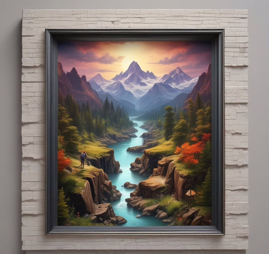 3d Art On The Wall 71