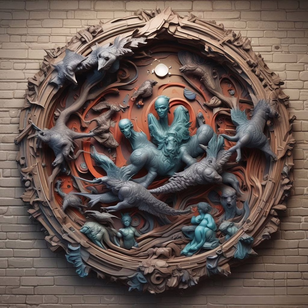 3d Art On The Wall 83