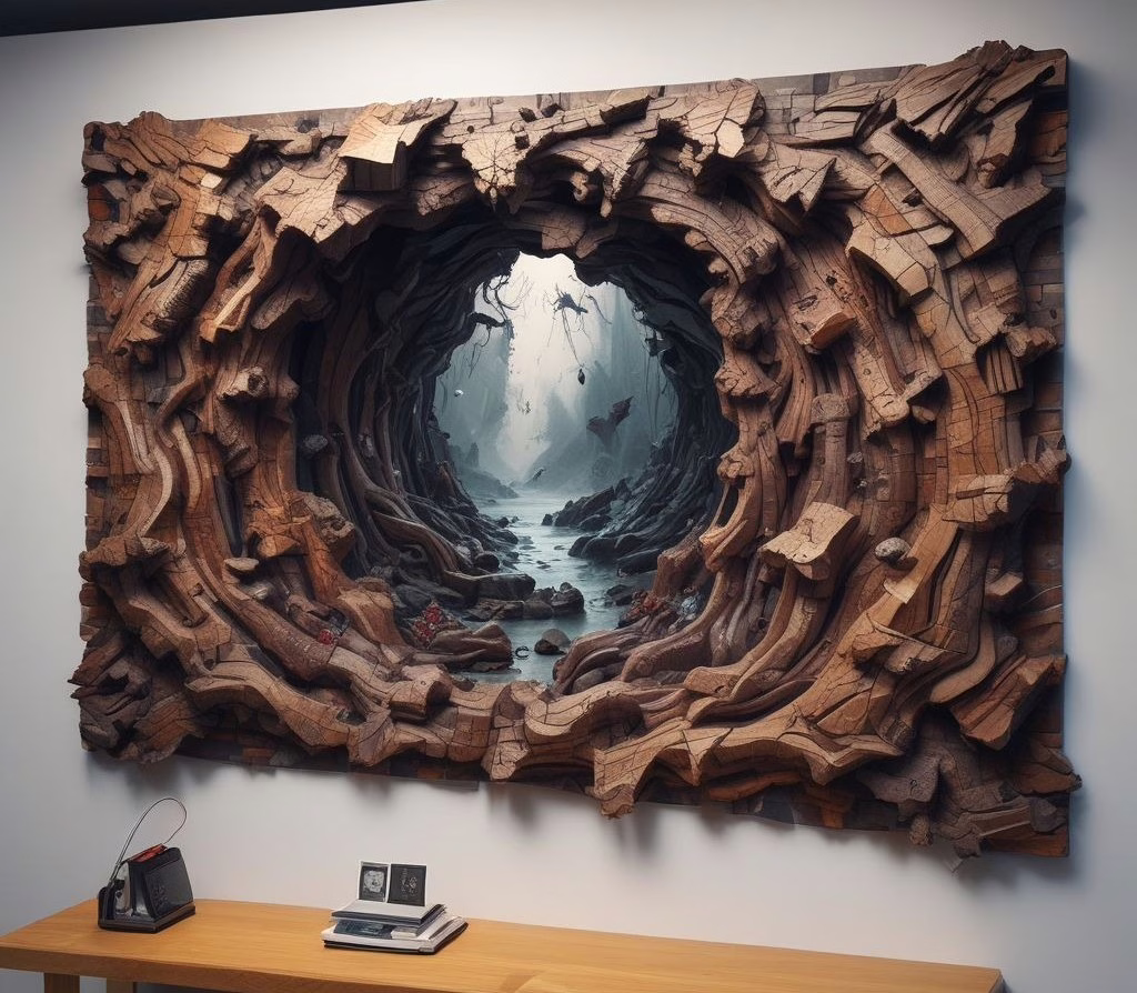 3d Art On The Wall 90