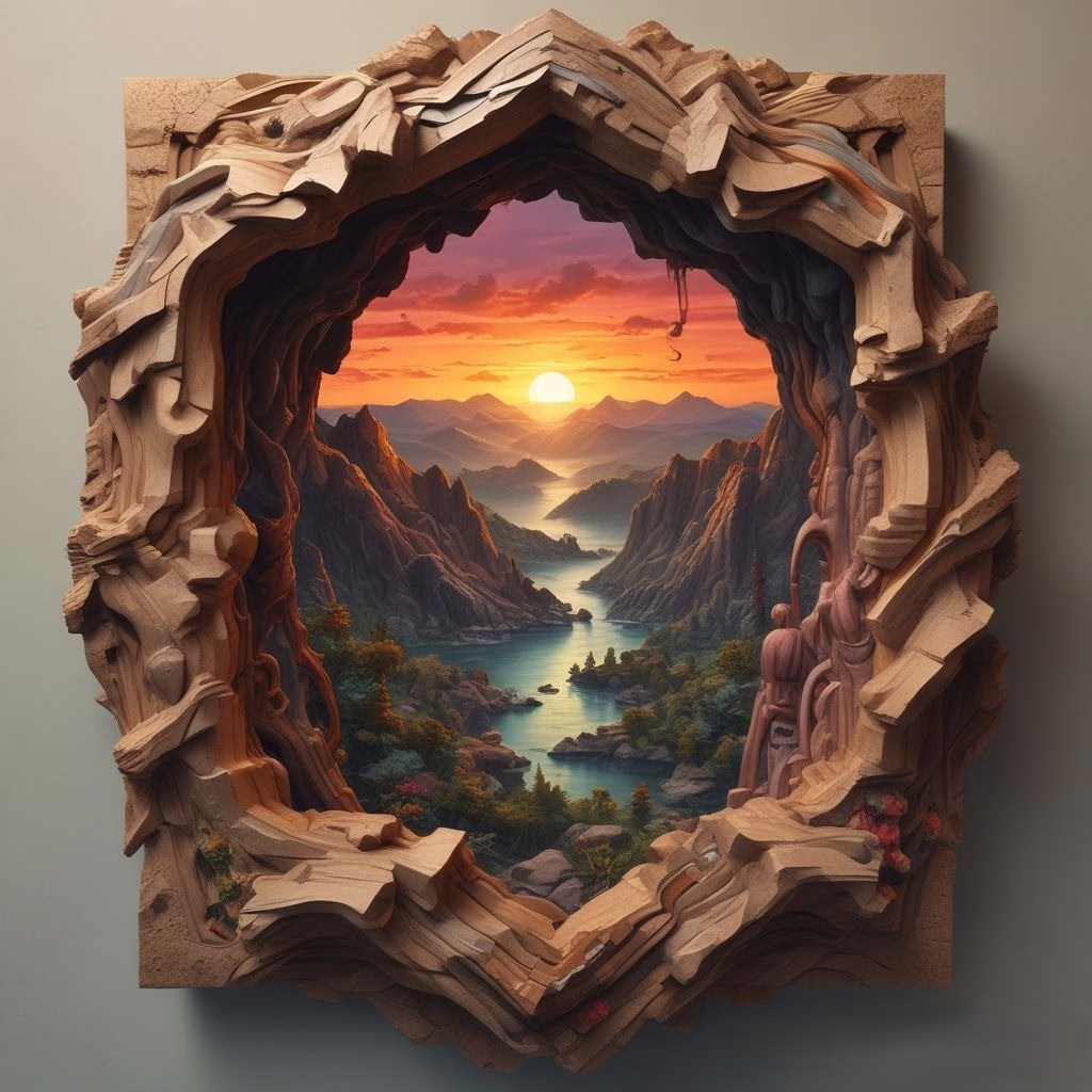 3d Art On The Wall 91