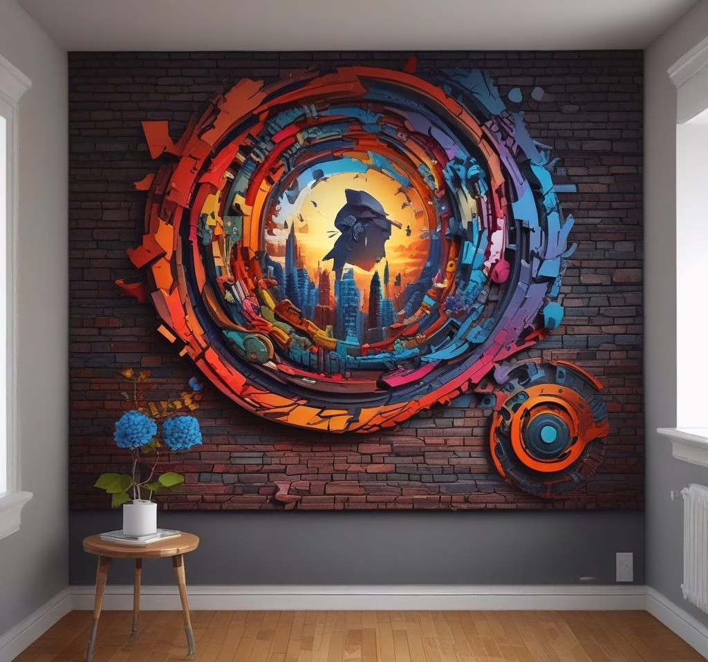 3d Art Wall Decoration D2 12