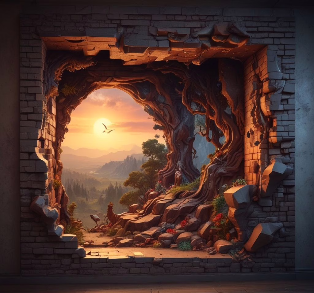 3d Art Wall Decoration D2 18