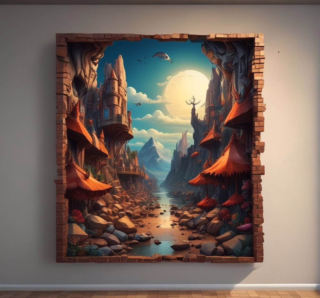 3d Art Wall Decoration D2 22
