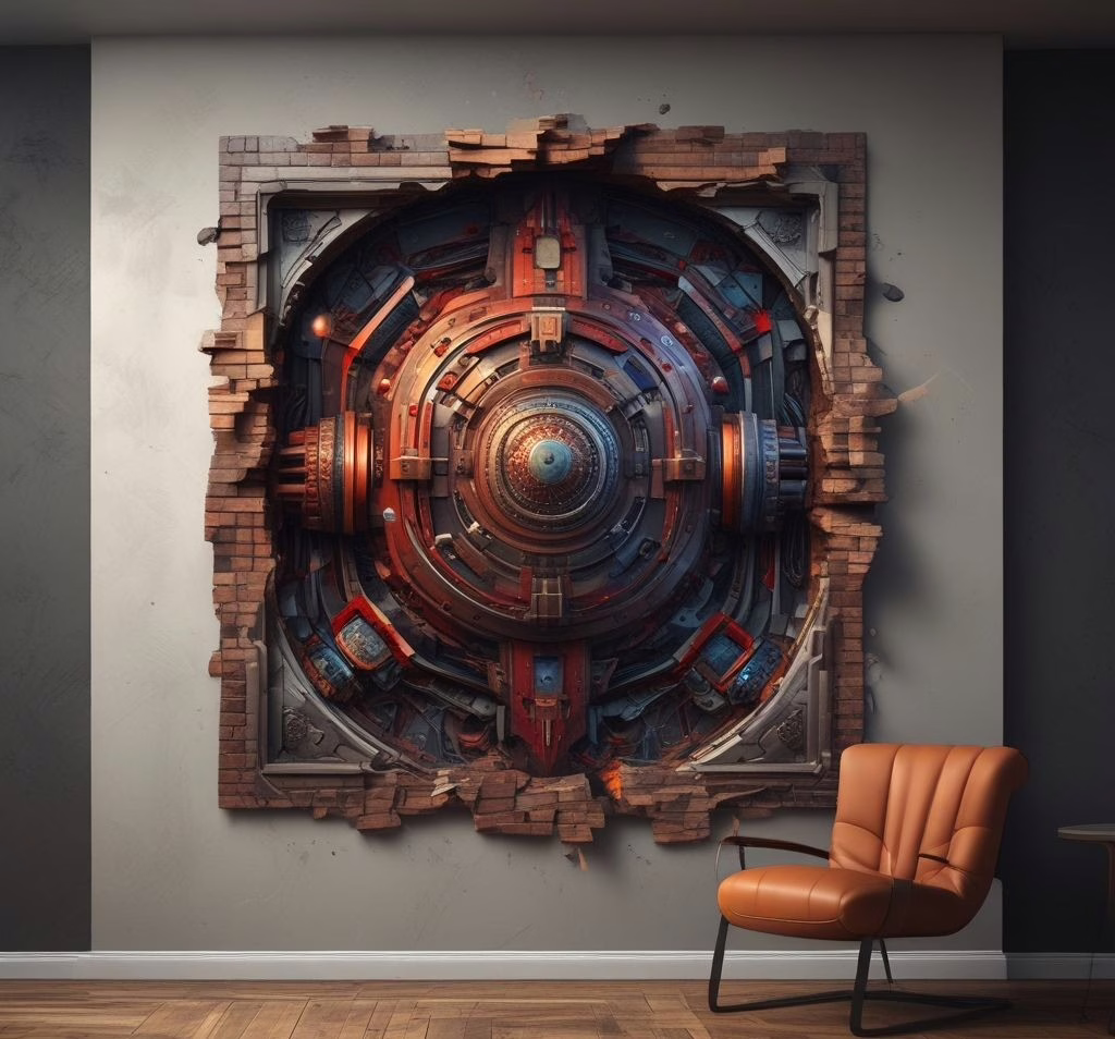3d Art Wall Decoration D2 25